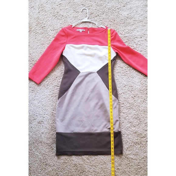 Maggy London Sheath Colorblock Dress - Picture 5 of 7